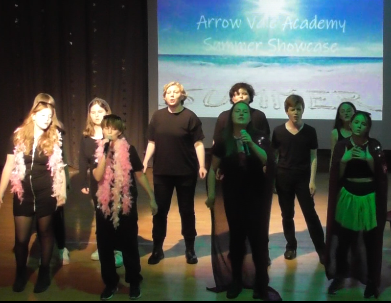 AVPerformingArt's tweet photo. On Wednesday 19th July, Arrow Vale Academy hosted its Performing Arts Summer Showcase Evening. Our talented students demonstrated their boundless enthusiasm for the arts and support for each other. 
@AVPerformingArt 
@ArrowValeSchool https://t.co/wkxvYSG6DD