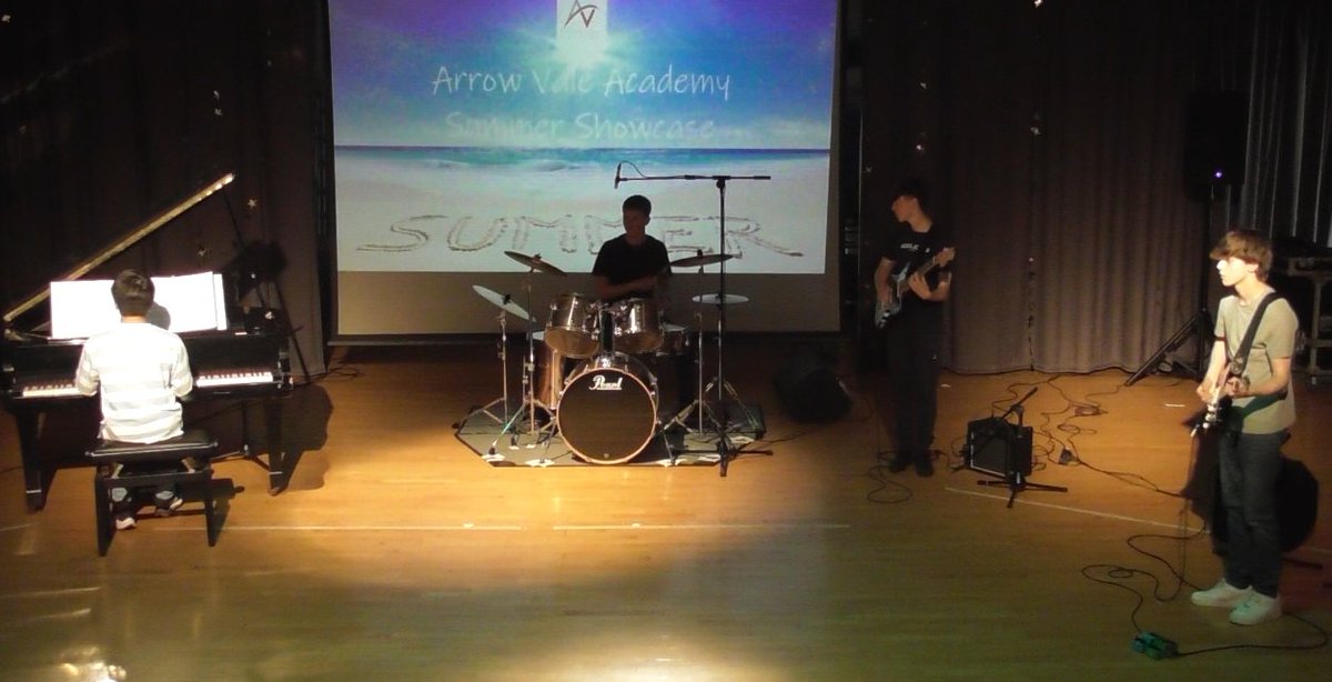 AVPerformingArt's tweet photo. On Wednesday 19th July, Arrow Vale Academy hosted its Performing Arts Summer Showcase Evening. Our talented students demonstrated their boundless enthusiasm for the arts and support for each other. 
@AVPerformingArt 
@ArrowValeSchool https://t.co/wkxvYSG6DD