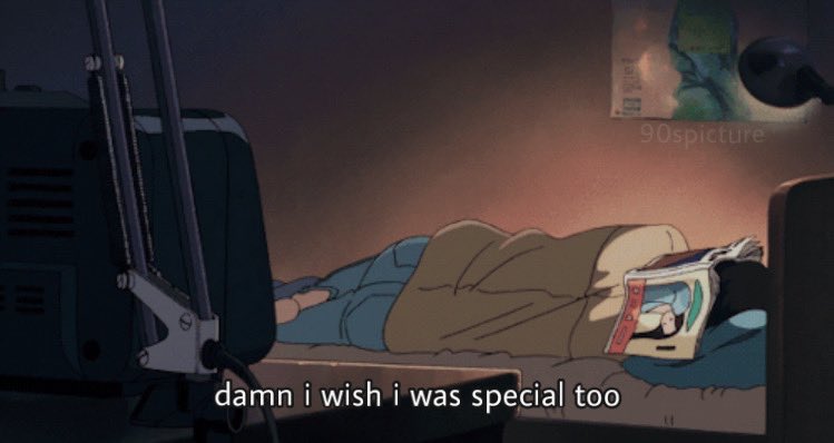 Damn. I wish I was special too.

“ให้ตาย ฉันก็อยากพิเศษสำหรับใครเขาบ้าง”