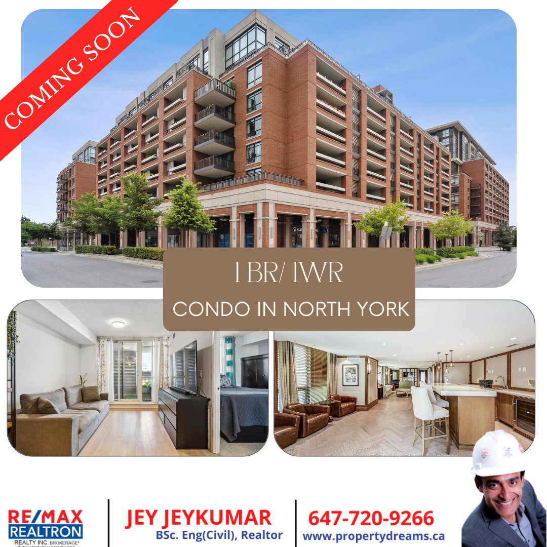 #remaxagent #jeyjeykumar #torontocondos #northyorkcondos #northyorkcondosforsale #northyorkRealEstate #northyorkhomesForSale  #GTACondos #RealEstateAgentsnorthyork  #GTAProperties  #GTABuyers #northyorksellers #CondosInnorthyork  #JeyJeyKumar #northyorkCondos