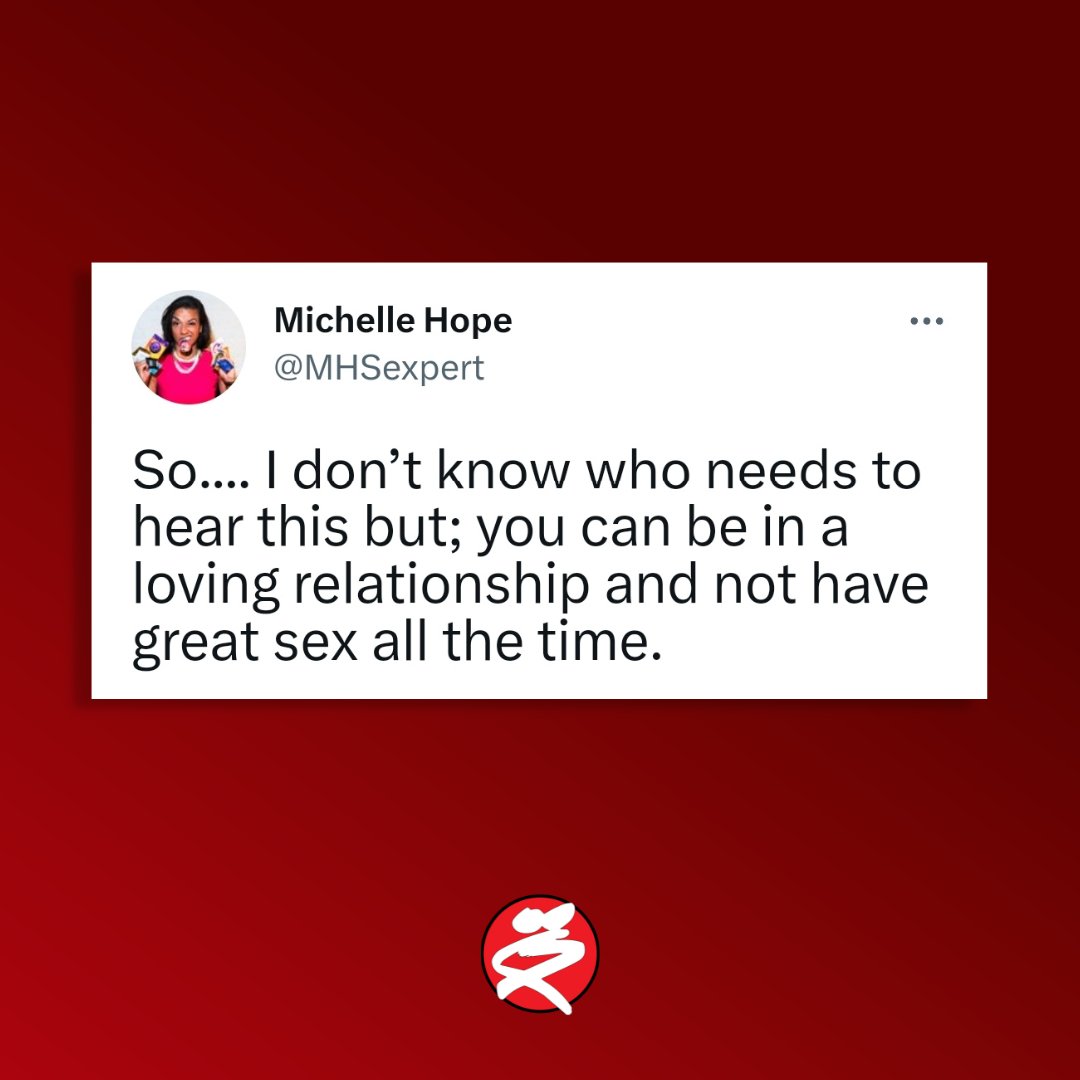 LoversPlayUSA's tweet photo. 👏 Bad 👏 sex 👏 happens. Don't let it be the completely define the status of your relationship.
pc: @MHSexpert
.
.
#relationshiptuneup #commitedrelationship #communicate #thursdaythought #tweetmemes #loversplayground https://t.co/8BScXScz6P