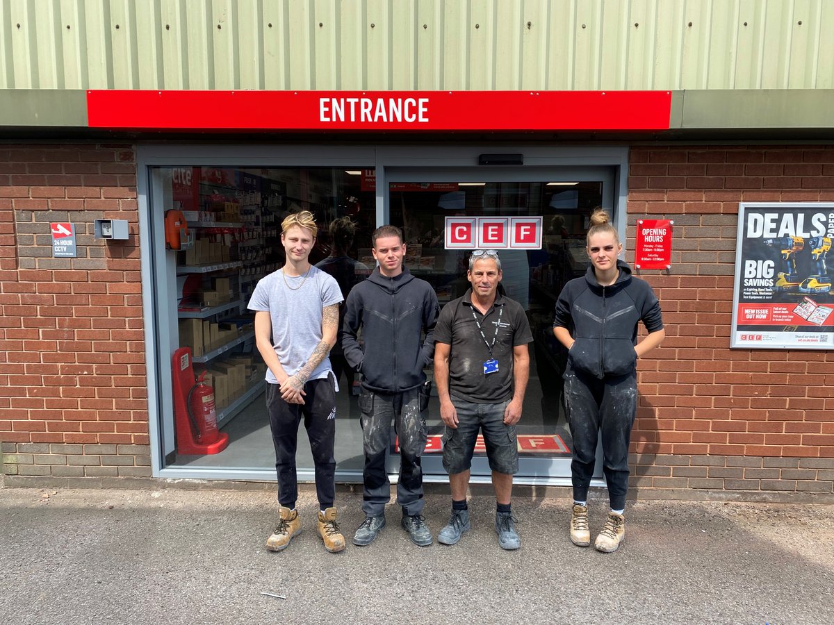 cefonline's tweet photo. #TeamCEF recently created space in our Cannock branch for @ianwilliamsltd apprentices to complete their EPAs. We are committed to making a positive impact and supporting our customers & communities. Well done to all involved! #ApprenticeJourney #Collaboration #CEFCannock https://t.co/IgziatjOjo