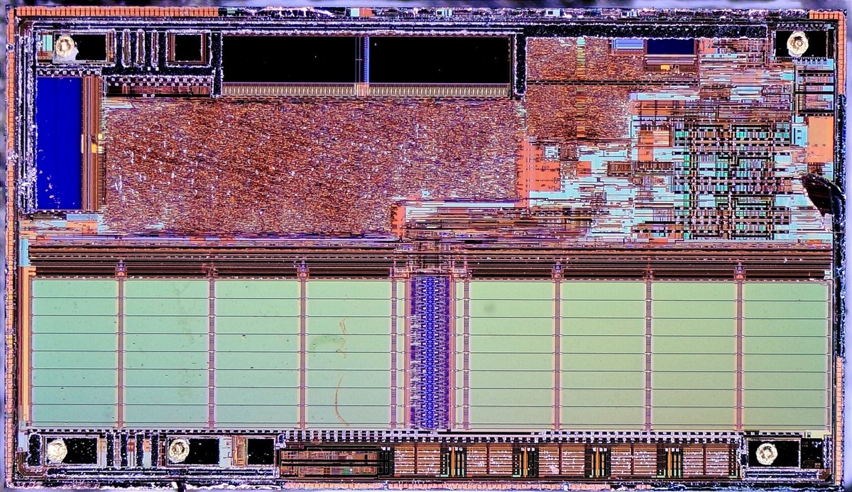 MacroWorld21's tweet photo. ST 4G SIM Card chip with security serpentine layer removed. No more secrets 😛
Enjoy. https://t.co/fNphRHpmtn