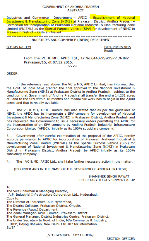 eclector1419857's tweet image. @JaiTDP/@ncbn  Govt.

#NIMZ #Prakasam #AndhraPradesh 
#Infrastructure #Industrial #Corridor

India&apos;s first
proposed, 2011 

2015
➼Land identified approx. 14230 acres
➼Final Approval by #GOI 

2016
➼SPV set up
-
Next Govt.  (2020)
Centre &quot;preparing&quot; DPR
