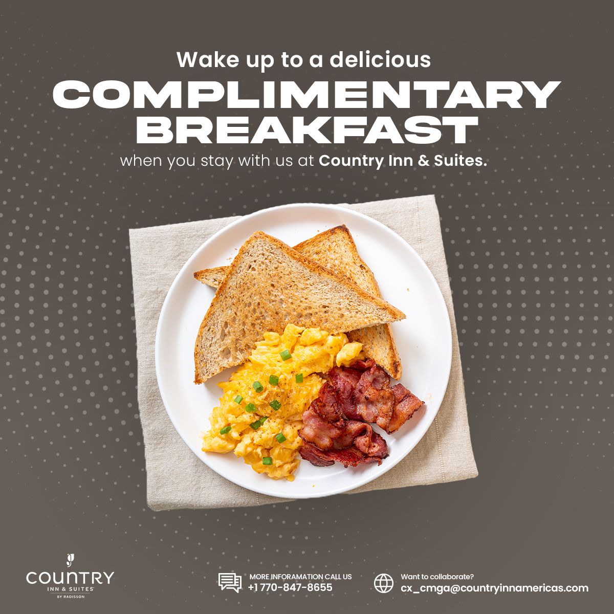 CIStonemountain's tweet image. Start your day off right with a delicious complimentary breakfast when you stay at Country Inn &amp;amp; Suites. 

Visit Our Stone Mountain location bit.ly/3WUWWXX

#ComplimentaryBreakfast #DeliciousStart #CountryInnAndSuites #StoneMountainGA #stonemountaingeorgia