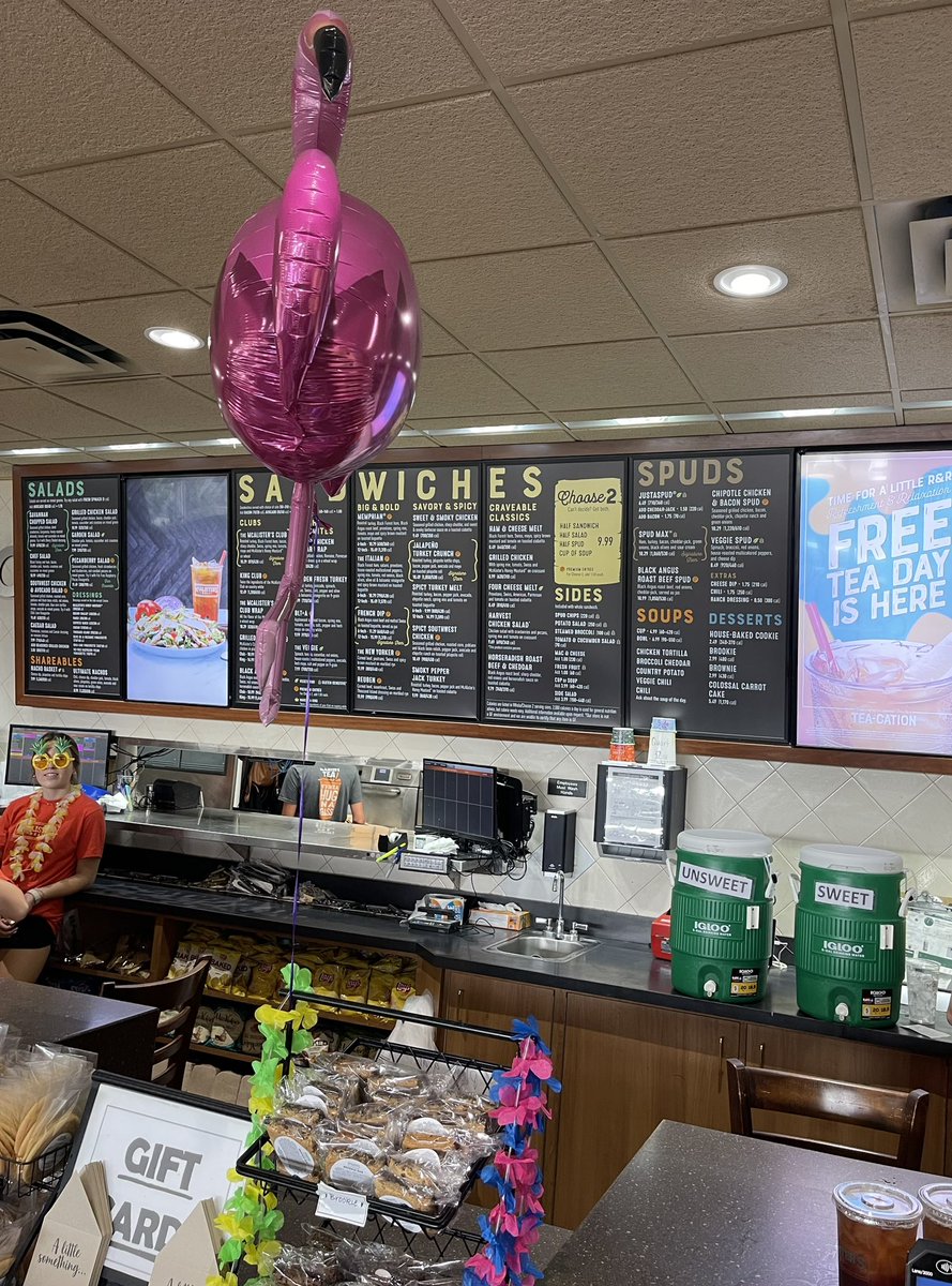John_ECPSports's tweet photo. Happy to advertise! @McAlistersDeli #FREETEADAY https://t.co/7c5Gul0U7H