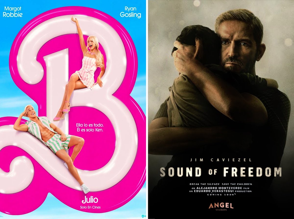 EniorJimenez's tweet photo. ¿Por qué la película de #BarbieTheMovie está siendo fuertemente promocionada y alabada por los principales medios de comunicación, mientras que estos mismos medios dominantes infravaloran, demonizan e intentan silenciar #SoundofFreedomMovie a pesar de ser un éxito en taquilla? Sencillo, por el mensaje:

El mensaje de Barbie:
– Los hombres son inútiles.
– La familia tradicional es irrelevante.
– Lo que hace que una mujer sea mujer, es su belleza física.
– Cualquiera puede ser una Barbie, incluso un hombre ("Doctor Barbie" es trans).
– El futuro es feminista y sexualmente diverso; las mujeres son las cabezas, los hombres se someten.
≥ Eslogan clave: "Ella es todo; Él es solo Ken", que es un eufemismo para "él solo es bueno para el sexo".

El mensaje de Sound of Freedom:
– Los padres son esenciales.
– Las familias tradicionales son fundamentales.
– Los verdaderos hombres defienden la inocencia de los niños.
– El futuro depende de hombres morales de fe que tengan el suficiente coraje de proteger a sus propias casas y a los niños que crecen sin ellas.
≥ Eslogan clave: "¡Los hijos de Dios no están a la venta!".

===

Como puedes ver: como Oriente es de Occidente, los mensajes son completamente opuestos. ¿Qué más se puede esperar de Hollywood y sus tentáculos mediáticos? Cueva de ladrones y guarida de pedófilos.

Elija sabiamente dónde gastas tu dinero, tiempo y, sobre todo, tus neuronas cerebrales.