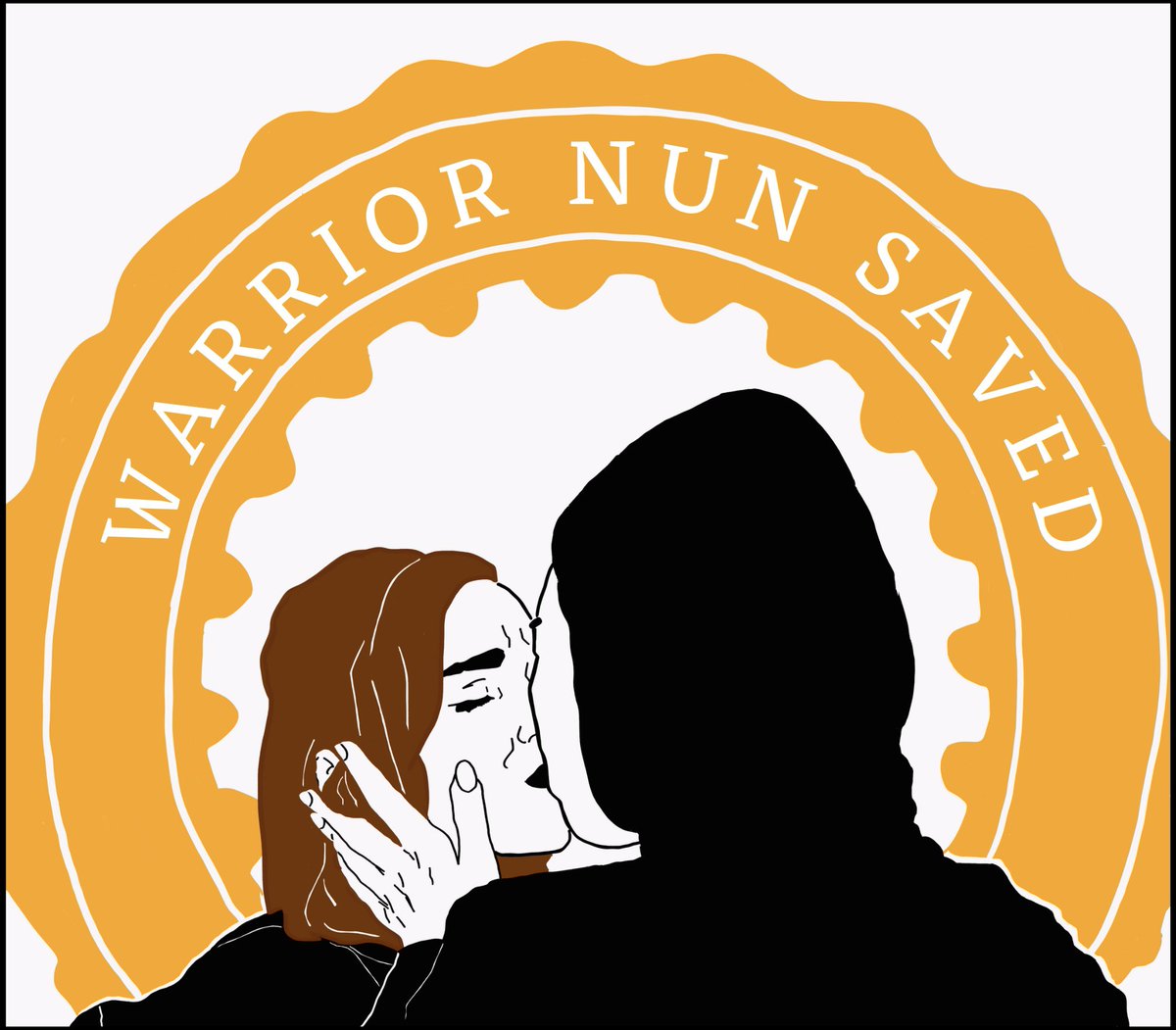 rth3mis3's tweet photo. Vengo a dejar por aquí algo que llevaba tiempo queriendo dibujar pero que por circunstancias no había podido.
En el fondo me alegro porque en vez de tener que poner Save Warrior Nun, he podido poner WARRIOR NUN SAVED!!!
WARRIOR NUN ES ARTE
#warriornunsaved #WarriorNun #WNSpain https://t.co/hEBiKizGK4