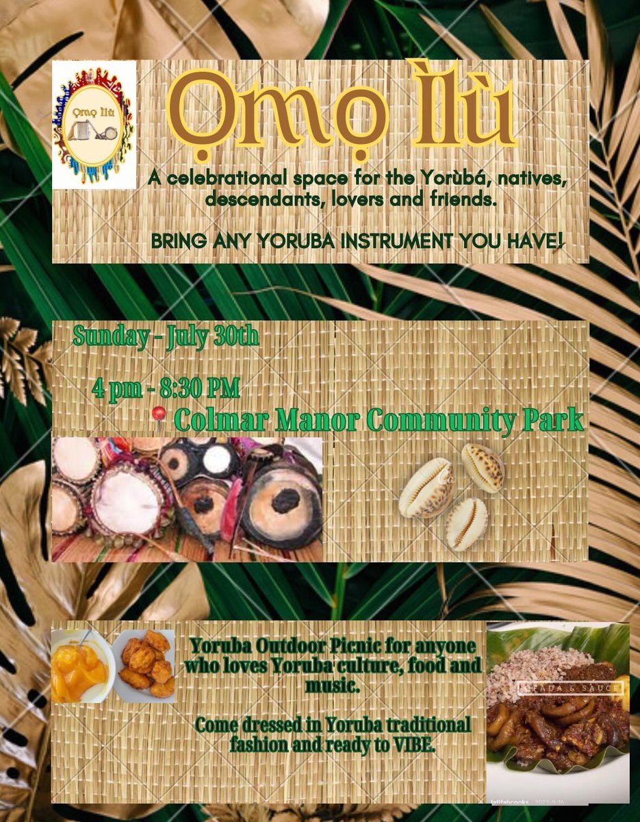 'Embrace the richness of Yoruba culture at our vibrant event! Join us as we celebrate yoruba core tradition, art, and unity.  #ipadeomoilu23 #CulturalEvent #revolutionary