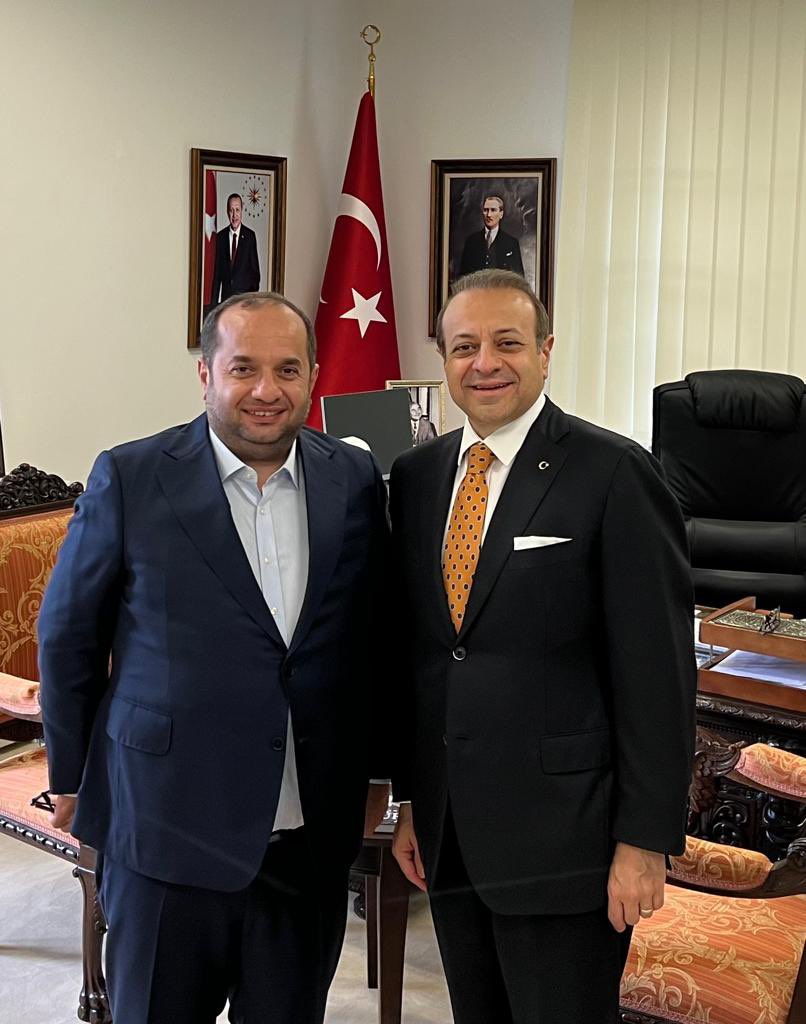 Şirketimiz Mega Polietilen'in yurt içi üretimde verimliliği artırmak ve yurt dışına ihracat faaliyetlerinde güçlü adımlar atmak amacıyla Çekya'ya gerçekleştirdiğimiz araştırma seyehatimizde Prag Büyükelçiliğimize de ziyerette bulunduk.

Gerçekleştirdiğimiz ziyaret kapsamında