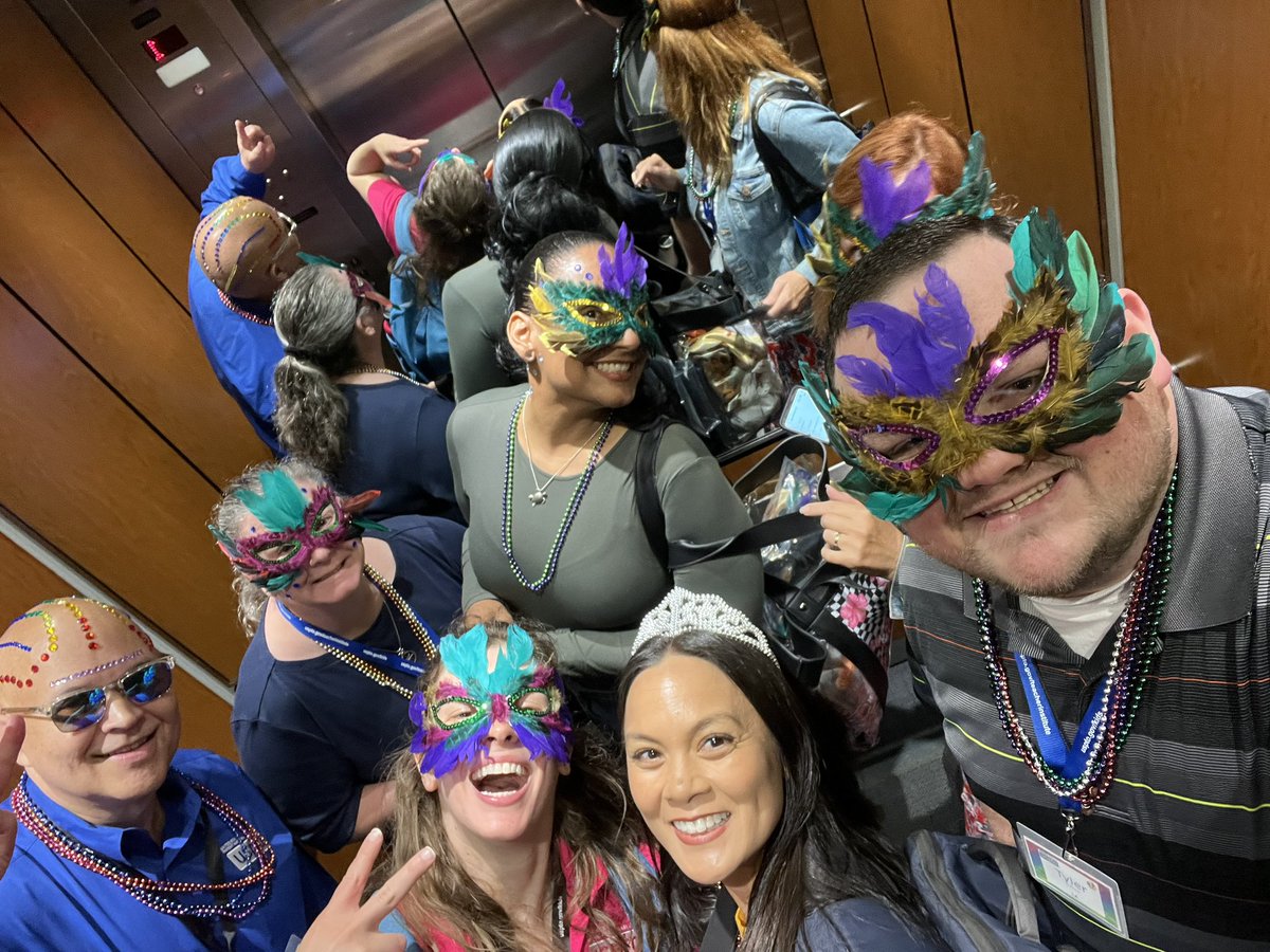 TylerDufrene5's tweet photo. It’s Copyright Carnival ©️ time for participants at #NSTI2023 with the @uspto! #USPTOSTEM #TeachersAtHeart https://t.co/NrdyBHBFb0
