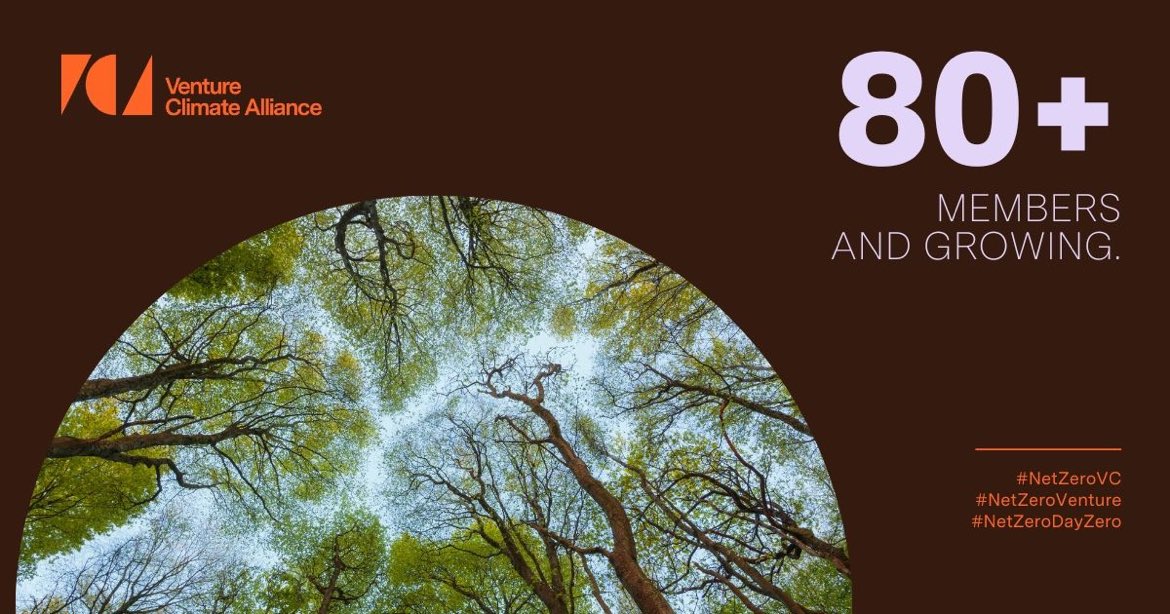 Daniel Firger (@dfirgs) on Twitter photo The #VentureClimateAlliance has more than tripled in terms of membership since launching in Apr. Welcome <a href="/G2VPLLC/">G2 Venture Partners</a> <a href="/PivaVc/">Piva Capital</a> <a href="/SapphireVC/">Sapphire Ventures</a> <a href="/ArcternVC/">ArcTern Ventures</a> <a href="/collabfund/">Collab Fund</a> <a href="/princevillecap/">Princeville Capital</a> <a href="/SandboxInd/">Sandbox Industries</a> <a href="/eastventures/">East Ventures</a> & more.
The hard work of shaping climate-aligned VC portfolios has just begun. The #VentureClimateAlliance has more than tripled in terms of membership since launching in Apr. Welcome <a href="/G2VPLLC/">G2 Venture Partners</a> <a href="/PivaVc/">Piva Capital</a> <a href="/SapphireVC/">Sapphire Ventures</a> <a href="/ArcternVC/">ArcTern Ventures</a> <a href="/collabfund/">Collab Fund</a> <a href="/princevillecap/">Princeville Capital</a> <a href="/SandboxInd/">Sandbox Industries</a> <a href="/eastventures/">East Ventures</a> & more.
The hard work of shaping climate-aligned VC portfolios has just begun.