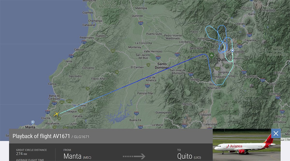 Bienvenidos época de más viento en #Quito aproximaciones frustradas y desvíos a los alternos. Recordemos que seguridad siempre será primero y si tu vuelo no puede aterrizar es por ello, no porque la aerolínea o piloto no quiera. Les comparto una lectura 👇 nlarenas.com/2018/08/viento…