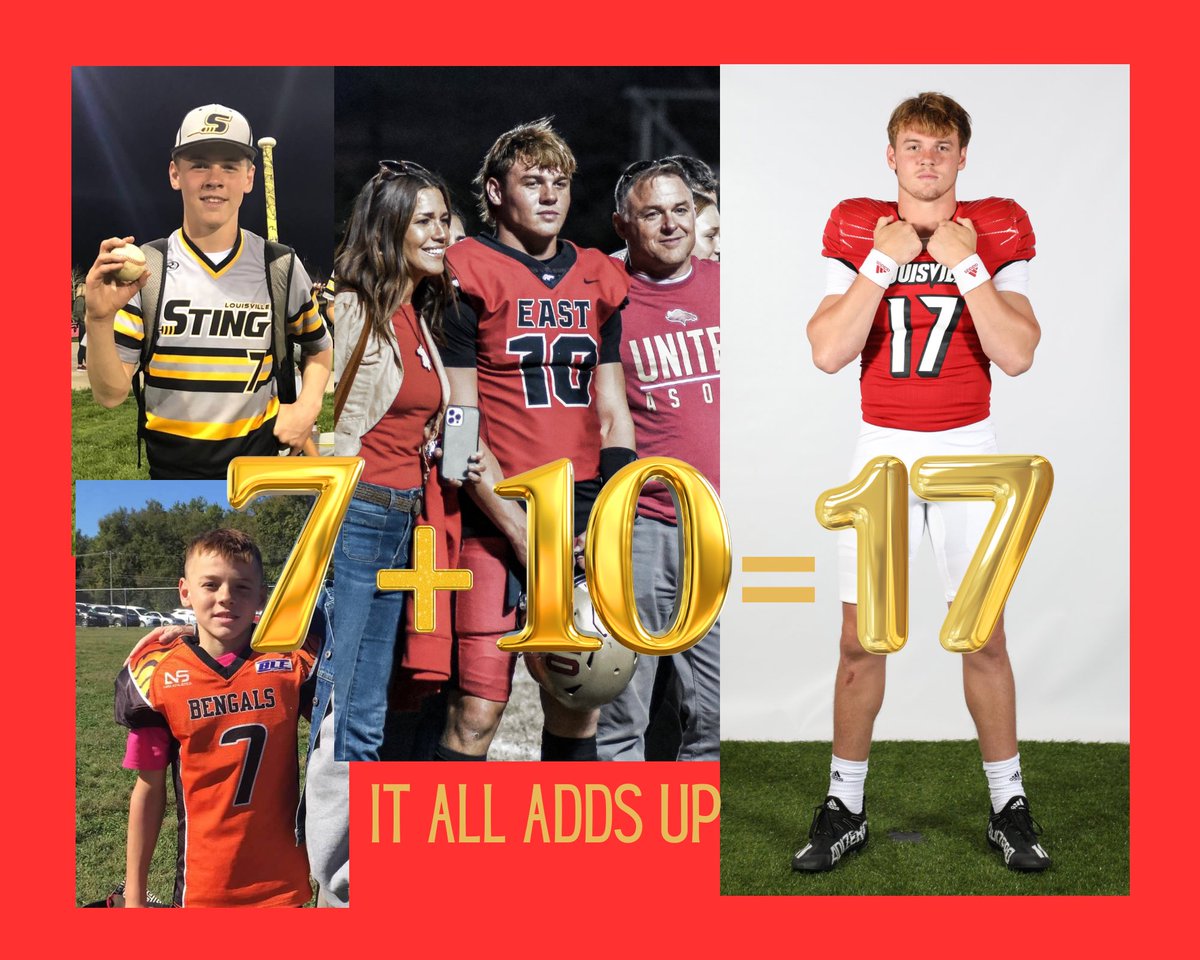 AlisonEgan6's tweet photo. The numbers all add up!  Proud of you @TravisEgan3 ❤️🏈 https://t.co/AWGtrjxOls