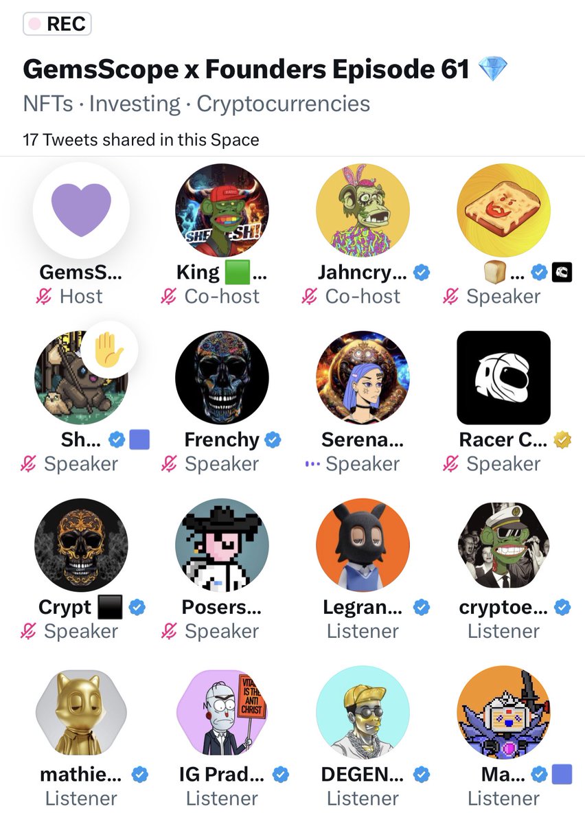 crico41's tweet photo. @GemsScope @NftTopGold LFG #GemsScopeAlpha π https://t.co/8b5kEzvwtk
