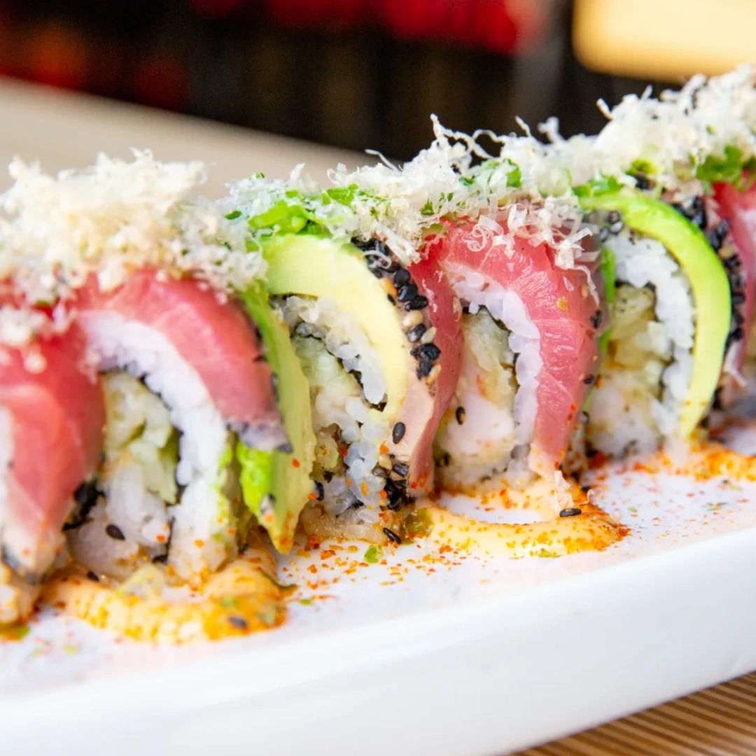 THESushiGarden's tweet photo. It's always sushi time around here! Which of our fresh rolls do you enjoy most? https://t.co/2OVQFFpiAZ