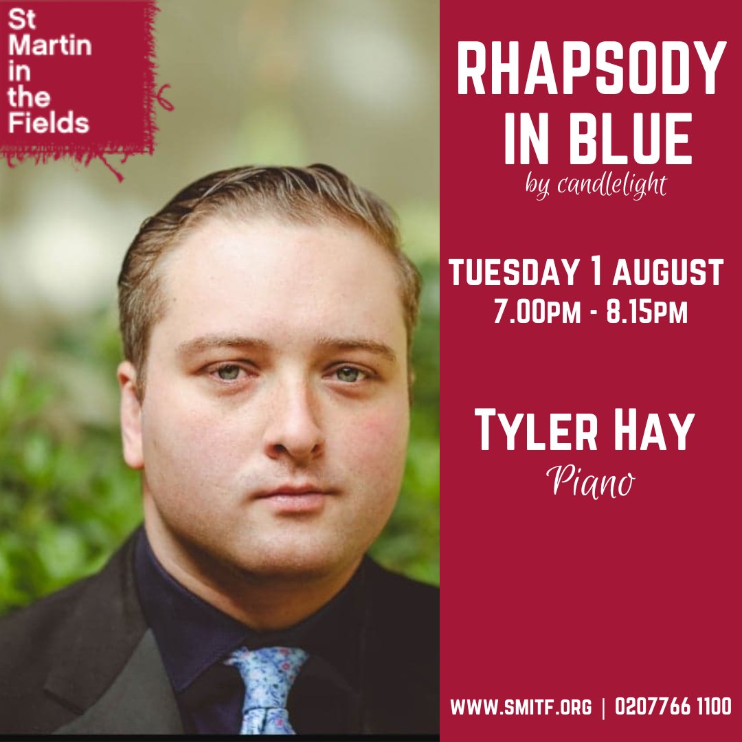 Have you bought your tickets yet?

tinyurl.com/RhapsodyinBlue…

#stmartininthefields #classicalmusic #concertsinlondon #solopiano #pianoconcert #classicalpiano