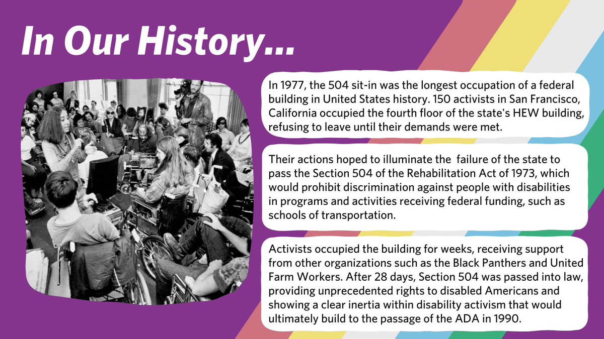 The persistence of activists in San Francisco protected the rights of Californians with disabilities, paving the way for the Americans with Disabilities Act years later. #DisabilityPride #Section504

Follow the @LurieInstitute's Disability Pride Month: zurl.co/BD4j