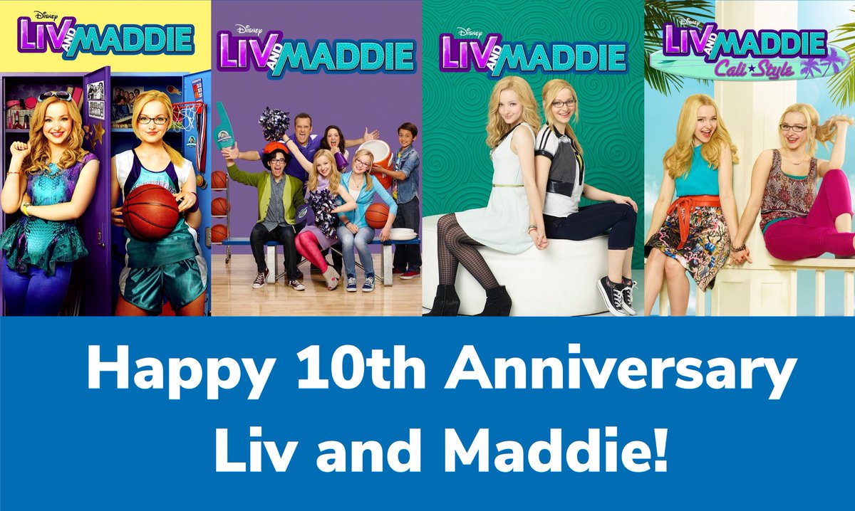 The Rooney Family and the Twins is now 10th Years ago Happy 10th Anniversary #LivAndMaddie! 👩🏼👱🏻‍♀️🧑🏻👦🏻👧🏻🏠🏡🏝️🌴🏄‍♂️🏄🏄‍♀️🌊
@DoveCameron @JoeyBragg @TenzingTrainor @laurendonzis @kalimrocha @SirBenjaminKing #LivAndMaddieCaliStyle @DisneyChannel #DisneyChannel