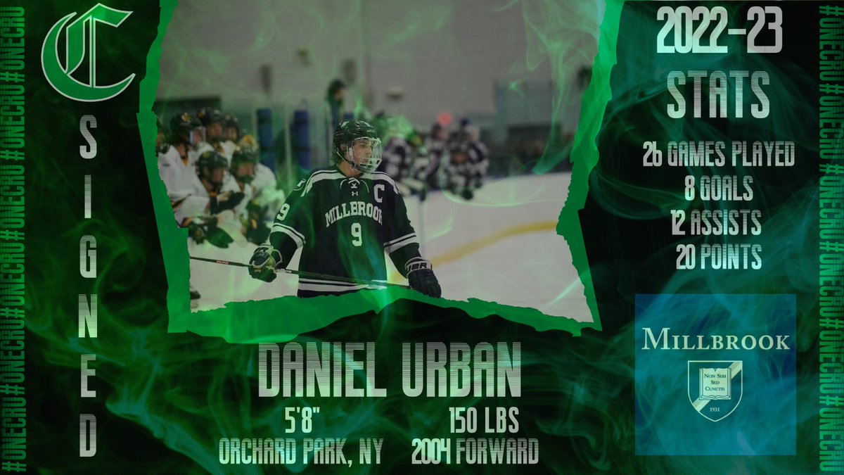 SPcrusaders's tweet photo. 🚨SIGNING ALERT🚨 

We are proud to announce the signing of ‘04 forward, Daniel Urban from Millbrook School!

The Orchard Park native scored 8 goals and 20 in points in 26 games last season!

Join us in welcoming Daniel &amp; his family to Sherwood Park!

#OneCru https://t.co/iDM5EcrJkF