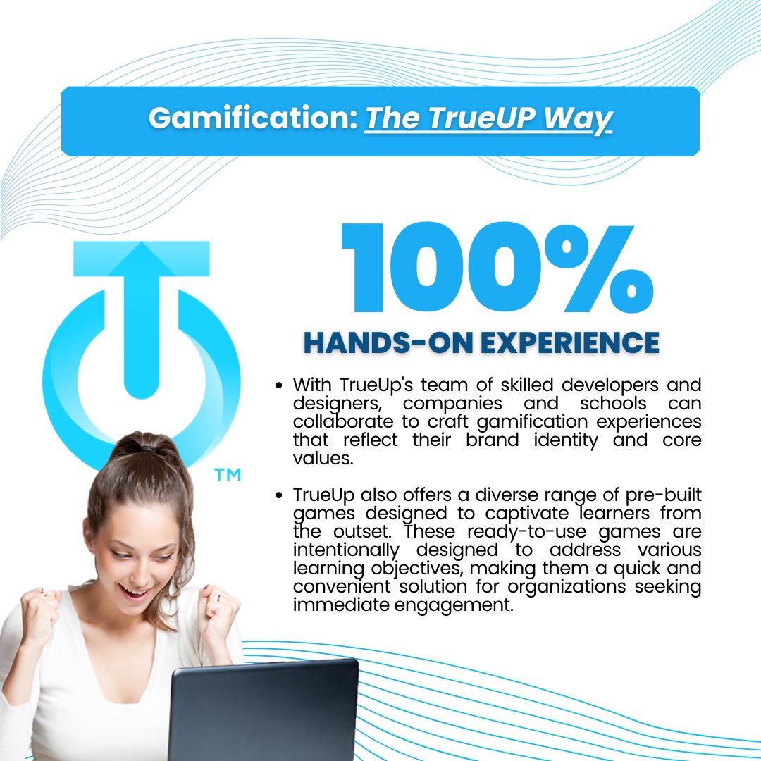 trueupnow's tweet photo. 🚀 Elevate Learning with TrueUp! Unlock new dimensions of knowledge with gamification. Embrace fun, interactive experiences for continuous growth. 🔓 Discover endless possibilities at https://t.co/hxKcKuOYFu 

#Gamification #InnovativeLearning #TrueUpNow https://t.co/qZlIIygMTx