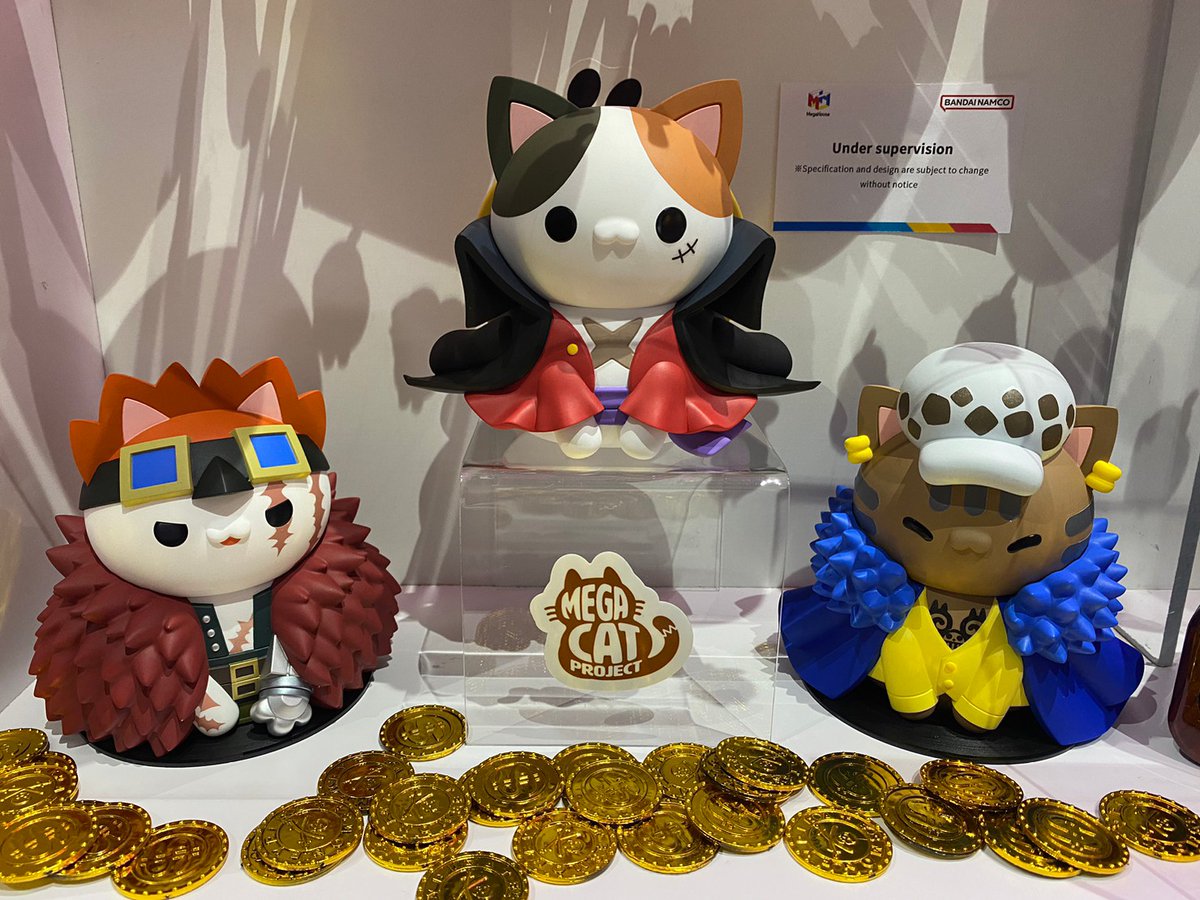 SDCC】速報? MEGA CAT PROJECT #ワンピース ニャンとも大きなニャン 