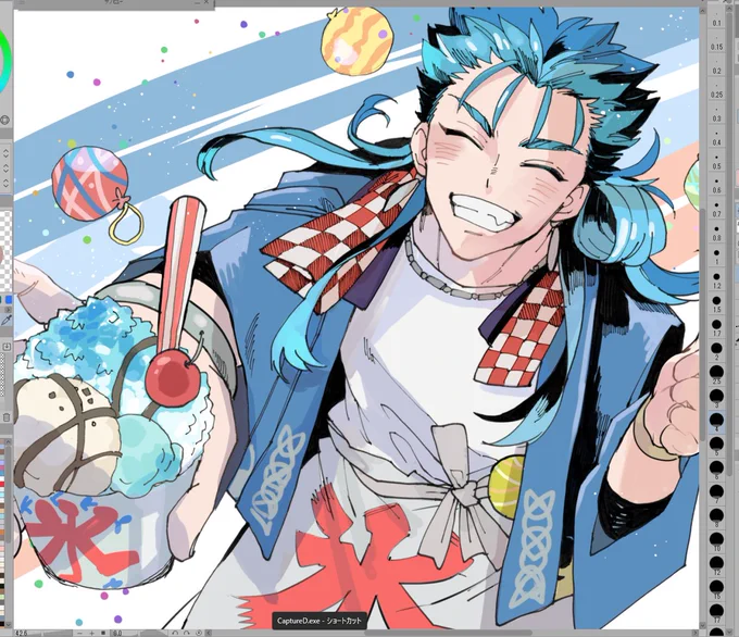 夏コミのキャスク～さんも途中あります