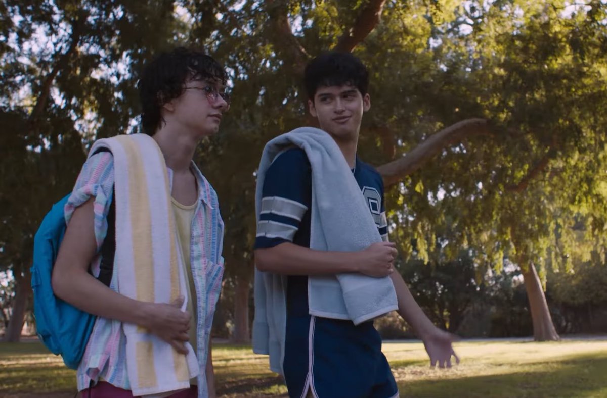 DavidOpie's tweet image. #AristotleAndDante is the most gorgeous, affecting adaptation of Sáenz’s book that I could have hoped for. Ari + Dante couldn’t have been more perfectly cast. There’s a parent scene here that easily rivals CMBYN or Love Simon with how much it made me cry

#Outfest @BenjaminASaenz