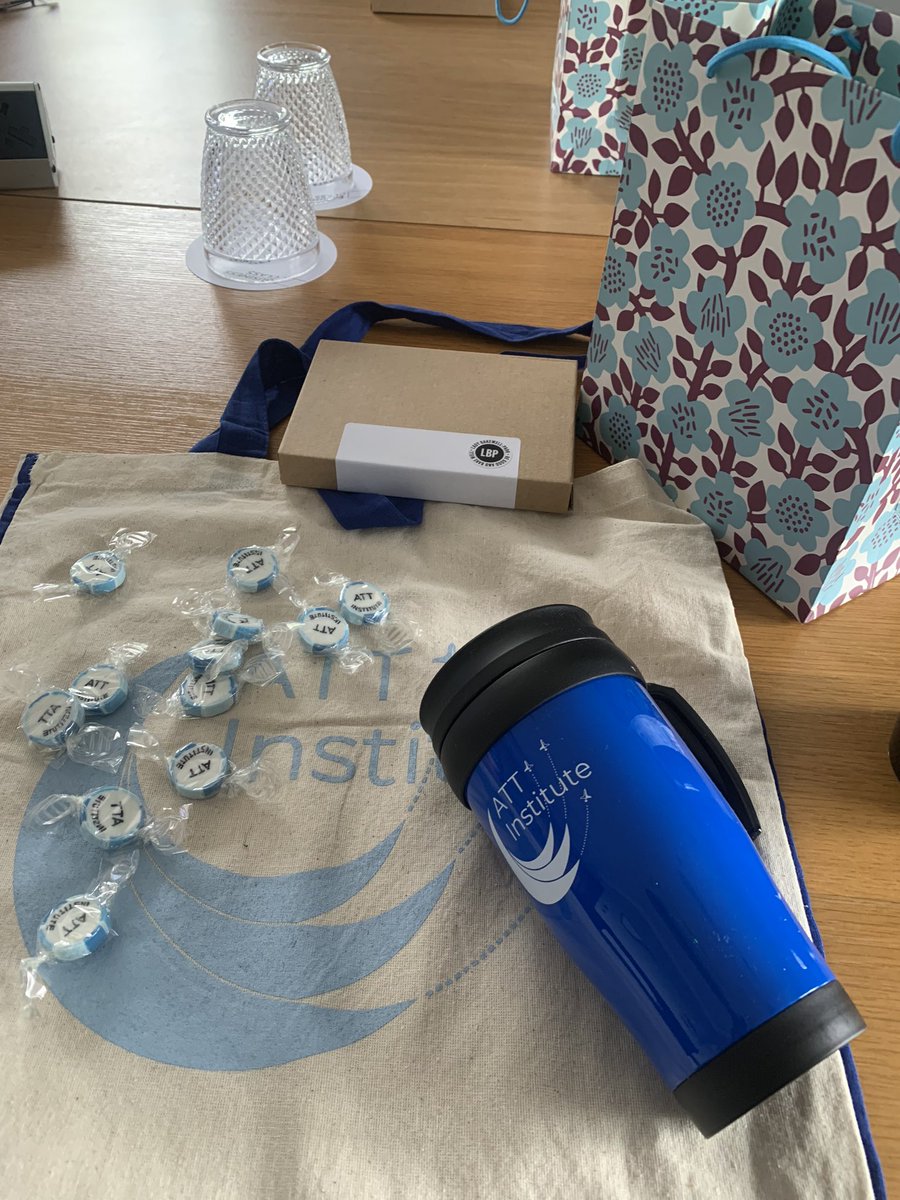 VivJohnHRBP's tweet photo. What an amazing day I had with the #ATTInstitute team yesterday! So welcoming and spoiling me with some lovely goodies!The amazing work that has taken place over the last 12 months by @CatherineRusht2 @ATTIDeputy @AbiJoachim @Natalie21449375 was inspiring to see #TransformingPD https://t.co/b71tejjMPP