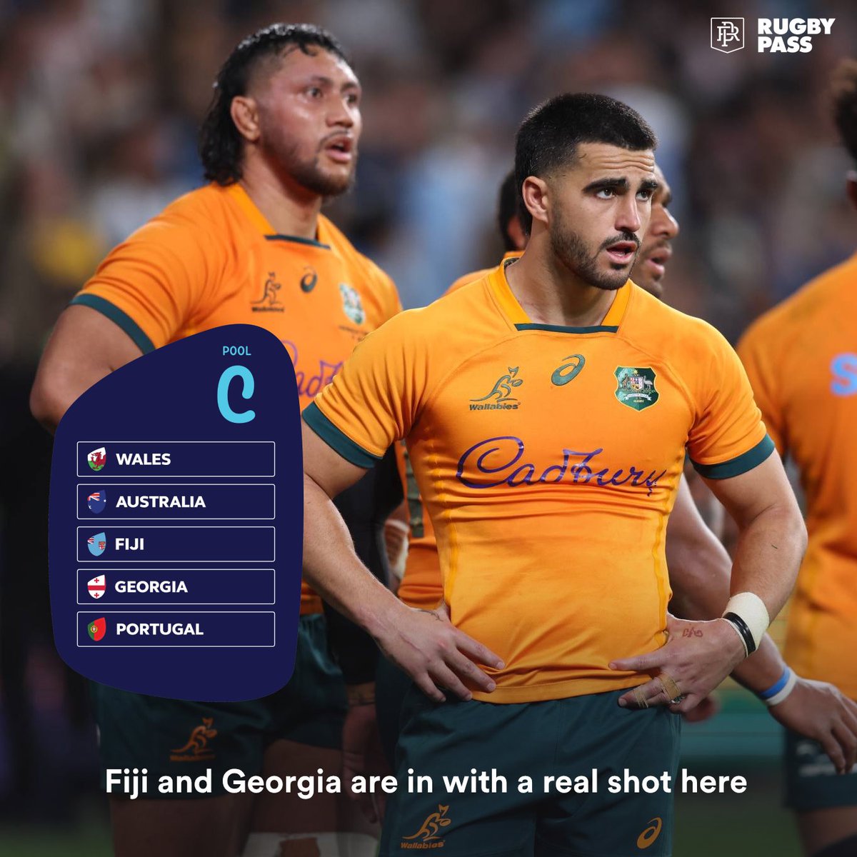 RugbyPass's tweet photo. Who's making it out of this group? 

#RWC2023 https://t.co/RATlahQXMP