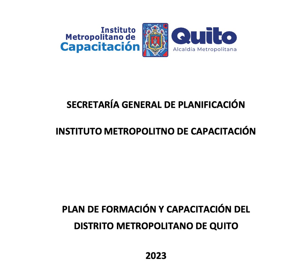 Instituto Metropolitano de Capacitación tweet media