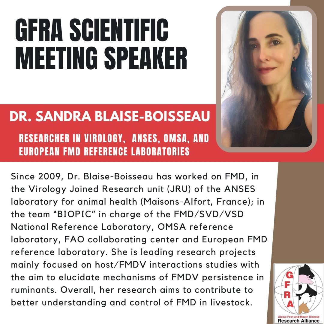 GFRA on Twitter: "Dr. Sandra Blaise-Boisseau will be at the GFRA