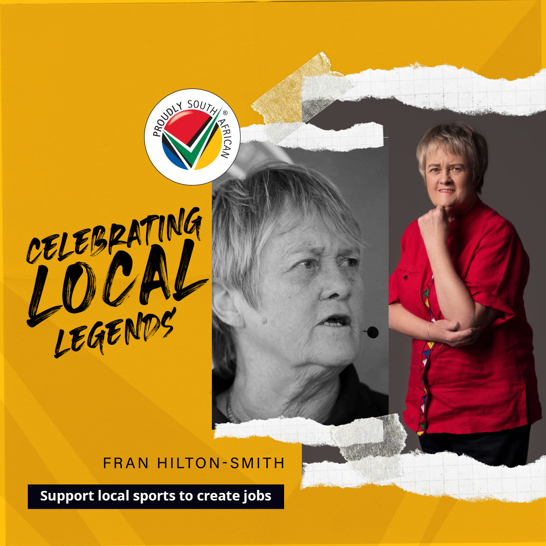 ProudlySA's tweet photo. It gives us great pride to honour @Franzo_safa as our local legend because of the role she has played in developing players, coaches & women’s football in South Africa.
#CelebratingLocalLegends #ProudlySouthAfrican #WeCelebrateYouToday #BuyLocalToCreateJobs #SupportLocalSoccer https://t.co/6KgXqCjNSj