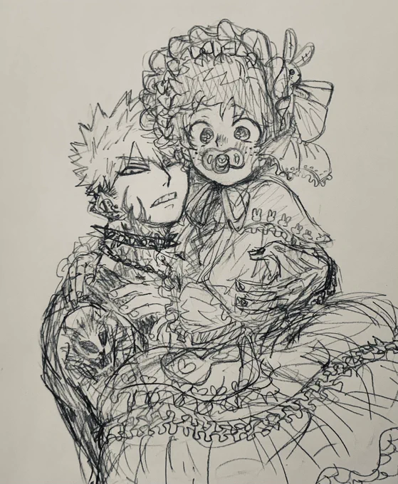 そんなことよりおれが頑張って描いたロリ服とお気に入りでも見てくれよ 💣×🐰