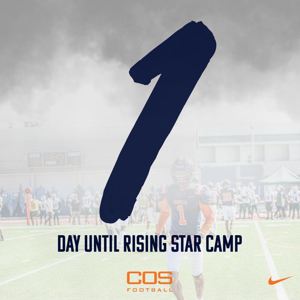 The Countdown! 

⭐️Rising Stars Camp⭐️

July 21st - 9:00am 

Register here: cos.prestosports.com/camps/camps-li…

#GoGIANTS