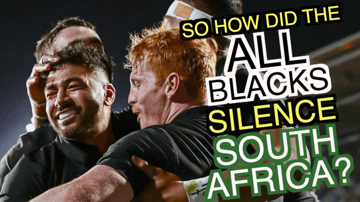Reports of the All Blacks demise may have been greatly exaggerated. An unbelievable first twenty minutes saw New Zealand blast South Africa aside on Saturday, so how did they do it, and just what does this mean for the World Cup coming up?
youtu.be/5rsRrLUmEHU