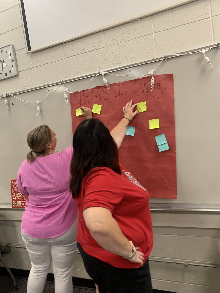 EdShacora's tweet photo. @NEMSTrojans first leadership team meeting was informative and interactive! We’re excited to take NEMS to the next level! #NEMS #ExceedingExpectations #NoExcuses https://t.co/jRQ8xNzcqP