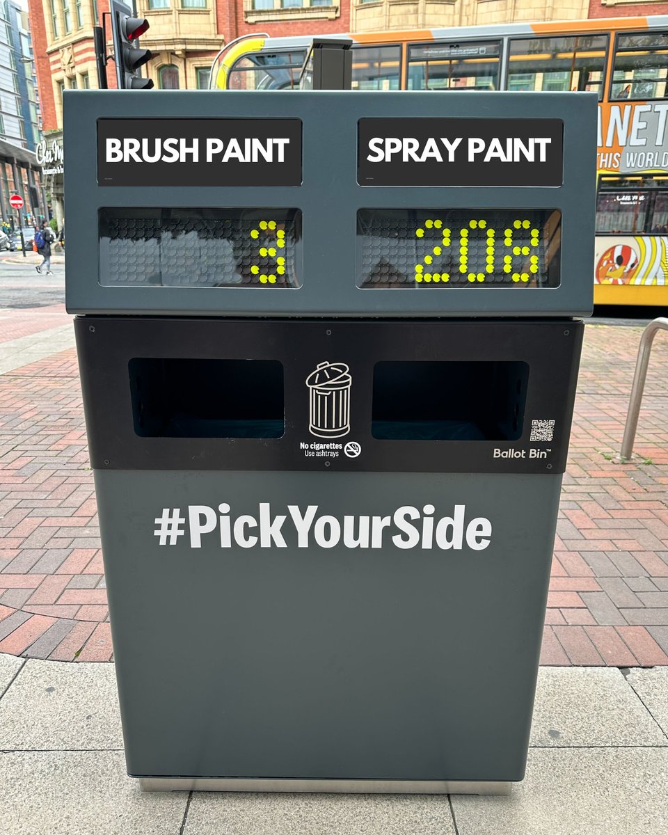 YourSprayPaints's tweet image. No debate really, is it? 😉

#PickYourSide #Manchester