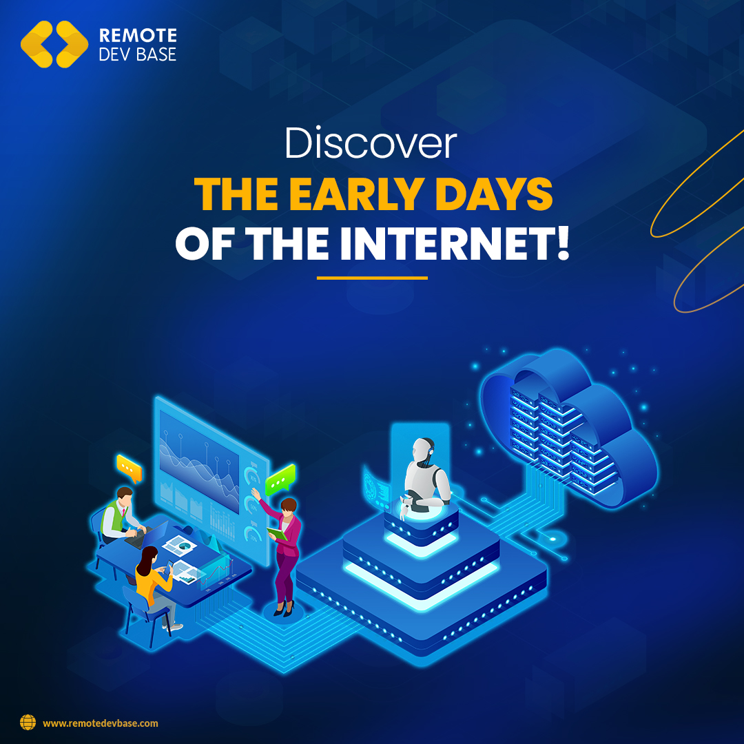 RemoteDevBase's tweet image. Curious about the early days of the Internet? Discover the world-wide web's fascinating history and how it changed how we communicate and access information.
remotedevbase.com
#remotedevbase #blockchain #digital #chatgpt #ai #internet #earlyyears #Web3 #remotejobs