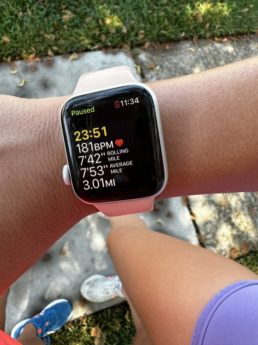 Nice 3 mile run today with my little sister!! Teaching her how to pace and run smart. <a href="/SLSGECNLGirls/">SLSG ECNL Girls</a> #runforfun #smartrunnig