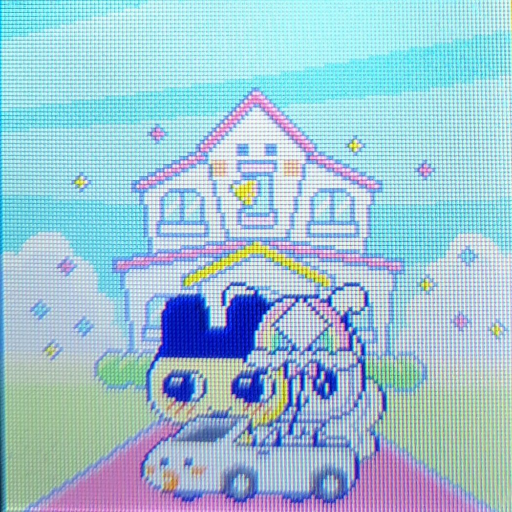 ByKakaw's tweet photo. My tamagotchi smart came and I was inspired after raising my Mametchi 💕 https://t.co/k7UWtK6KZ9