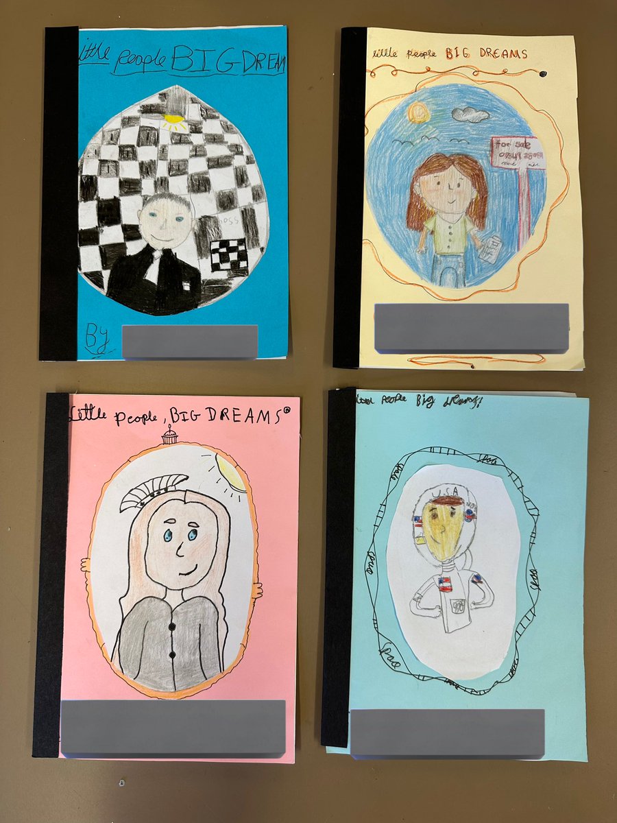The class loved making their ‘Little People, Big Dreams’ books - they have even written a page (or few!) inside about themselves, as if they have already achieved their dream. I think they look fab!✨

(Inspired by a post on here - please tag yourself below if it was you!)
