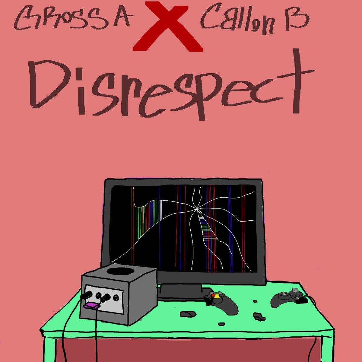 New song tomorrow !! 
Disrespect feat <a href="/CallonBGYB/">Callon B’s Knees🦵🦵</a> 
#newmusic #nerdcore #hiphop #rap