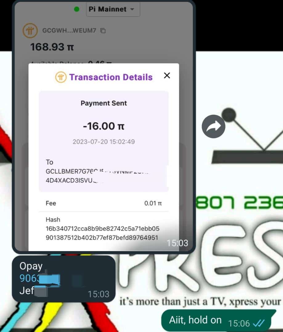 youngkee101's tweet photo. Still buying pi coin in bulk or in unit
Rate is high now
Rate is 🔥 $$
#PiNetwork #PiNetworkLive #Pi2Day #Picoin #PiHackathon #pideals #pipay #pibuyers #pisellers #pirate #Picoins #pinews #PINTOAWARDS #CryptoUpdate #Bitcoin2023 https://t.co/7P37NUtBpm