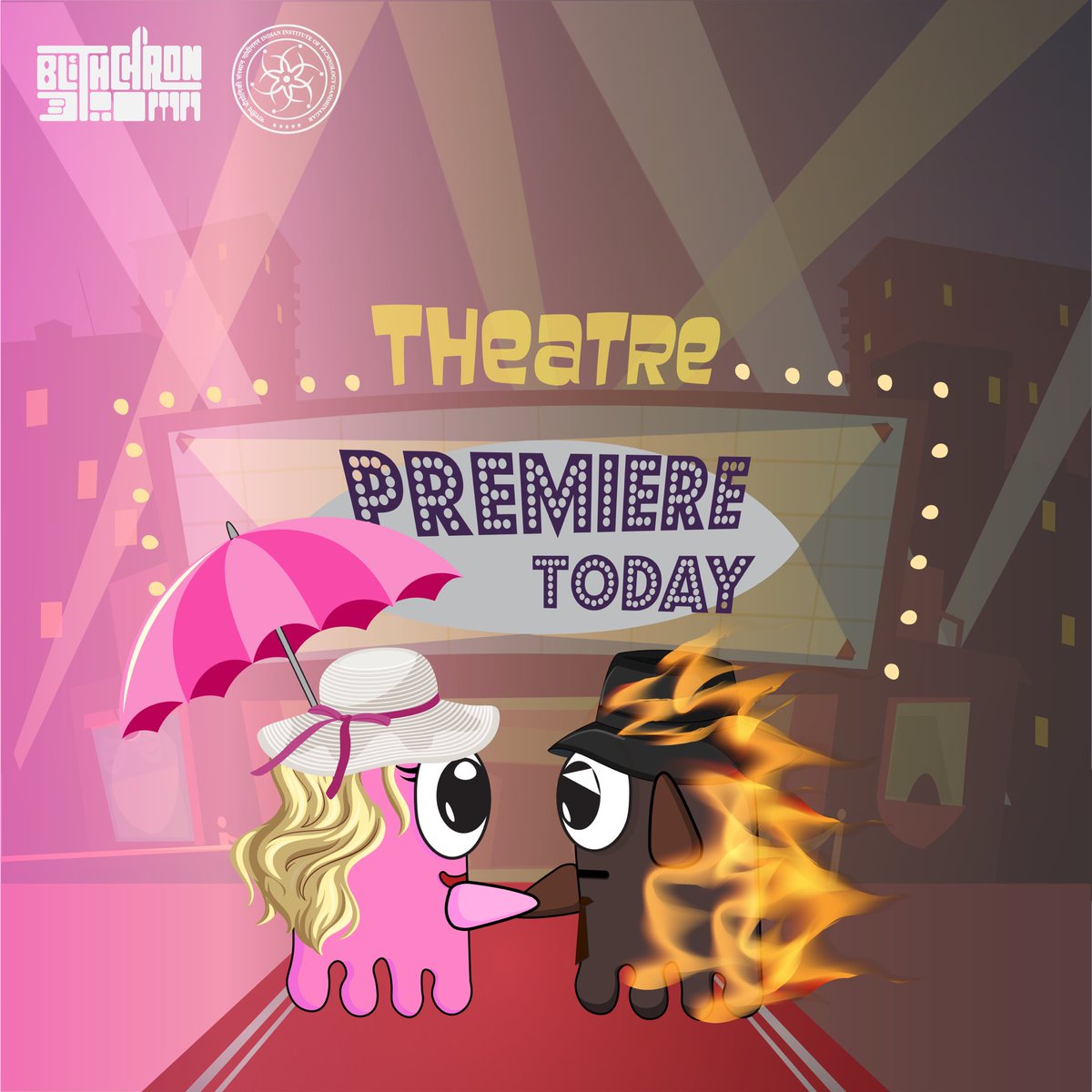 BlithchronIITGN's tweet photo. Now I am become death, destroyer of worlds 💥, ft. I'm a BARBIE girl 💅in my barbie world! 

The Barbenhiemer show is set to take place tomorrow, and the Ecstocons are still dicey. Comment which side are you on? 

#oppenheimer #barbie #ChristopherNolan #premiere #Blithchron #iit https://t.co/ZQYnSCG3FD