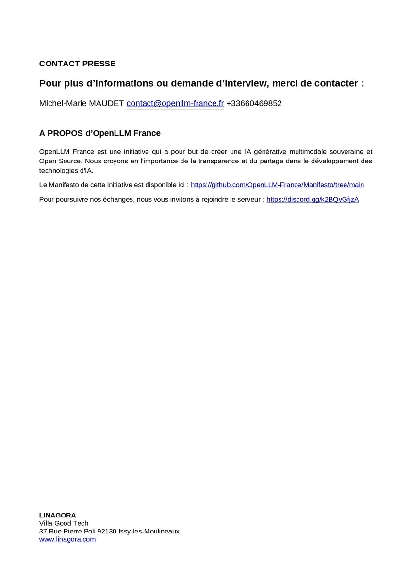 Linagora tweet media