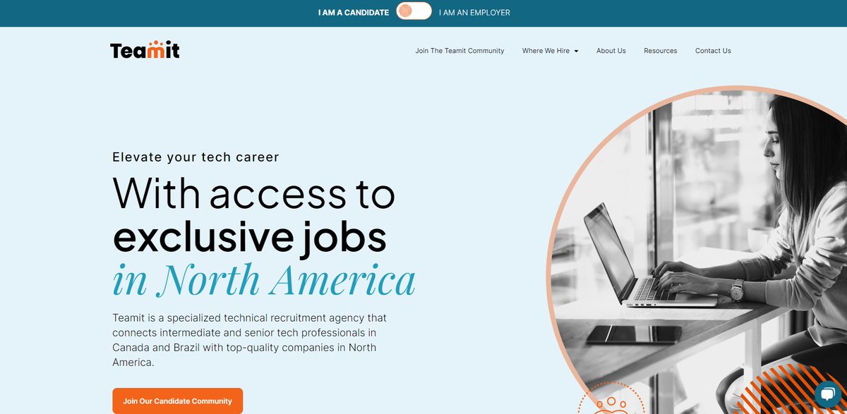 🚀 Exciting News! 🚀 We are thrilled to announce the launch of our new website! 😁

As a boutique #tech recruitment agency, we're committed to helping growth-focused companies in North America recruit top tech talent in Canada &amp; Brazil.

Check it out👉hubs.li/Q01YlMZN0