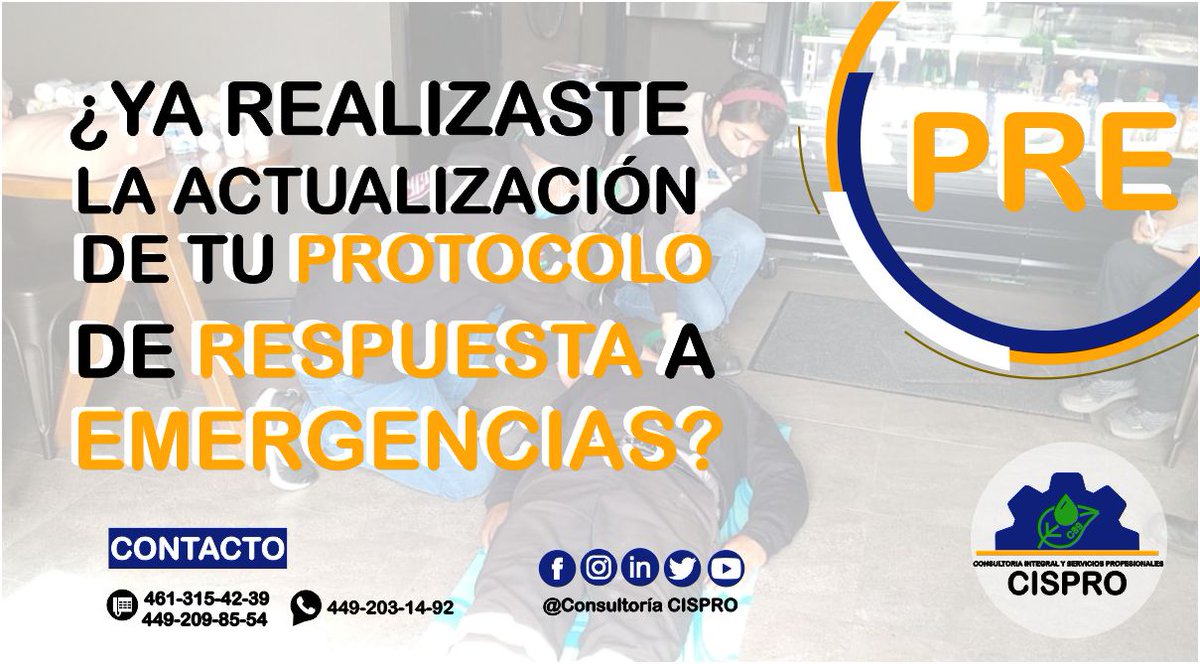 c_cispro's tweet photo. ¿Ya realizaste la actualización de tu #PRE?
En CISPRO te apoyamos a gestionar tus trámites, brindándote calidad en cada uno de nuestros servicios.🚨⛽

#sectorhidrocarburos #Protocolo #Emergencias #Gasolineras #cumplimiento #PRE https://t.co/xtxnw1aGna
