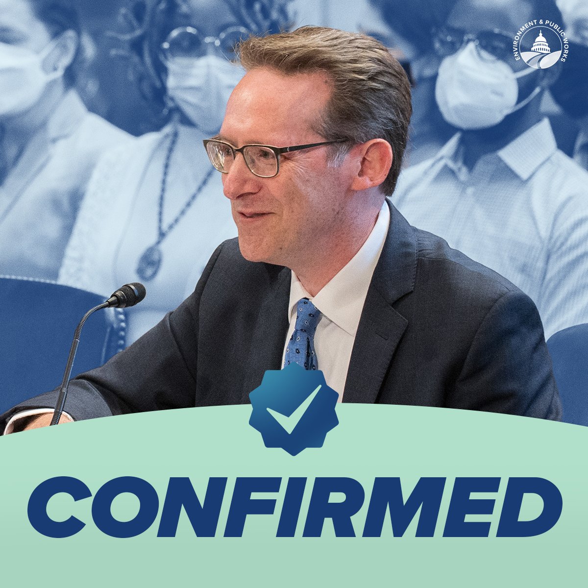 CONFIRMED: David Uhlmann to be <a href="/EPA/">U.S. EPA</a> Assistant Administrator for Enforcement and Compliance Assurance.

Mr. Uhlmann’s leadership at @EPAjustice will be critical to enforcing our nation’s environmental laws and holding polluters accountable.