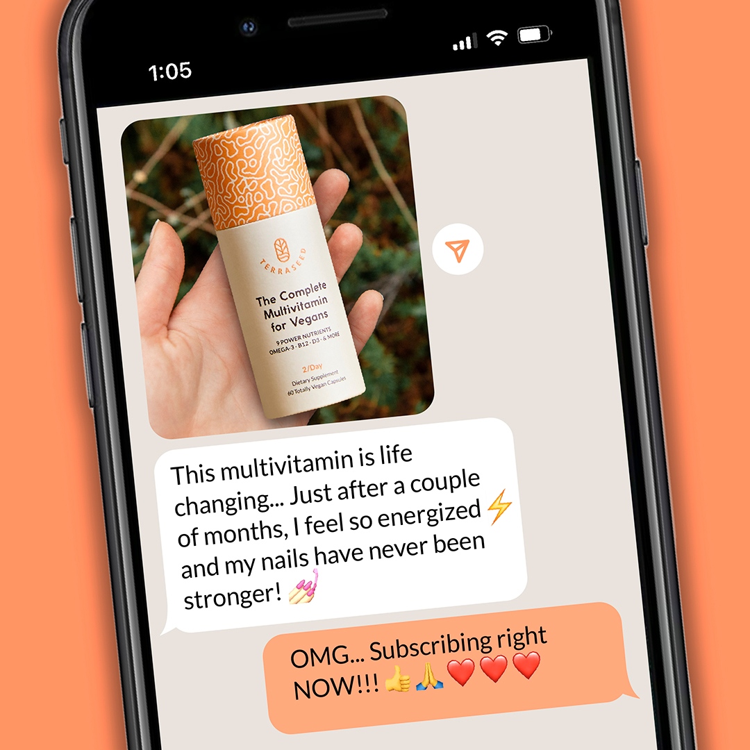 terraseed__'s tweet photo. Are you ready to make the switch to a clean, sustainable multivitamin? Now's the time: get 40% OFF your favorite multi! 

Tag a friend who would love to know and start living a healthier life today 🌿 

Use code TAKE40 at checkout! https://t.co/R3OtSdfpDf